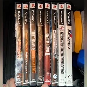 Two PS2 games